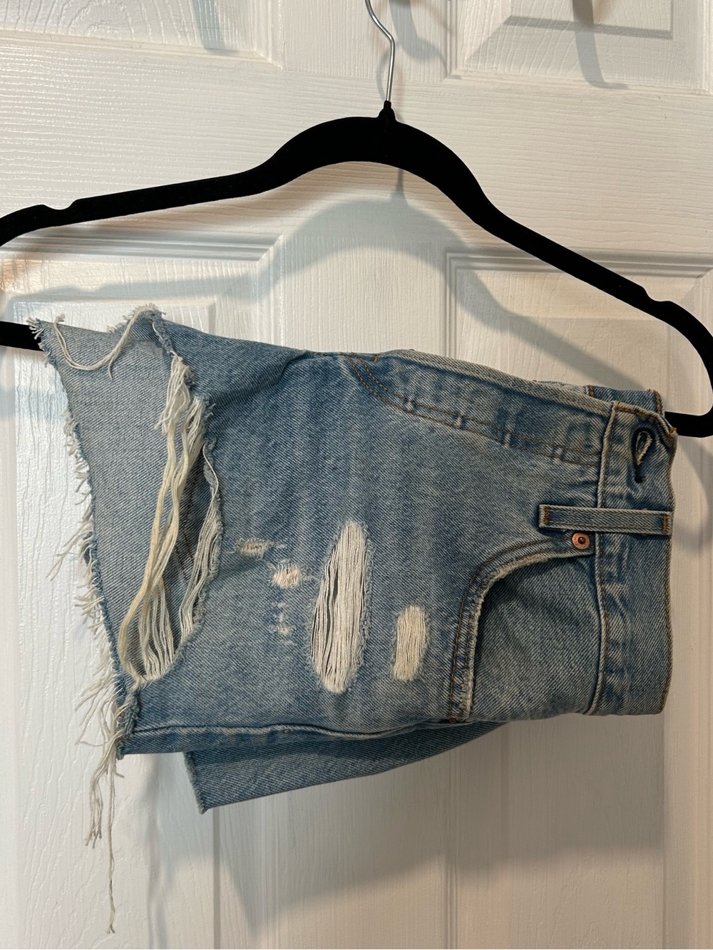 Levi’s High-Rise Denim Shorts